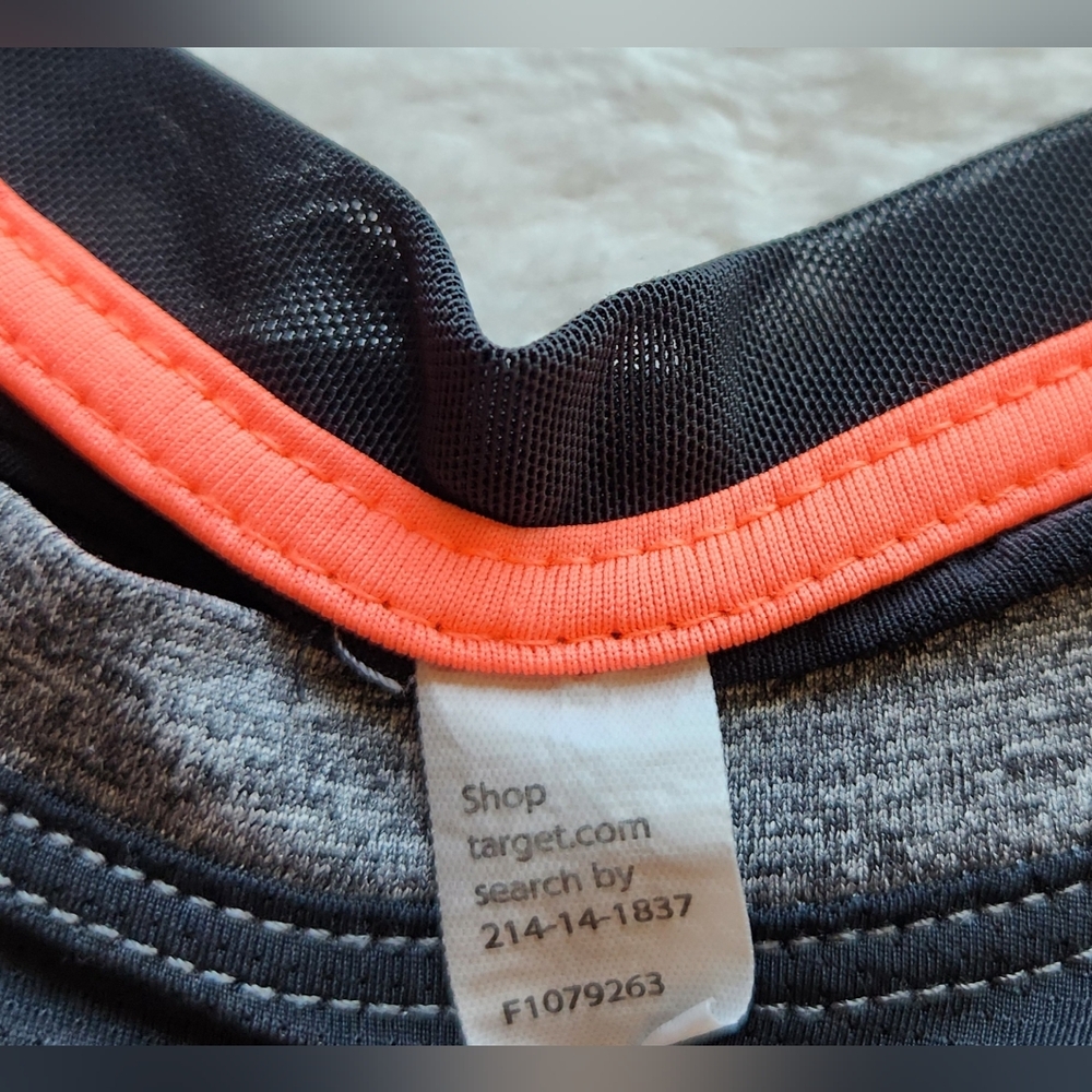 C9 by Champion Fitted Gray and Black Long Sleeve Top - Picture 3 of 9
